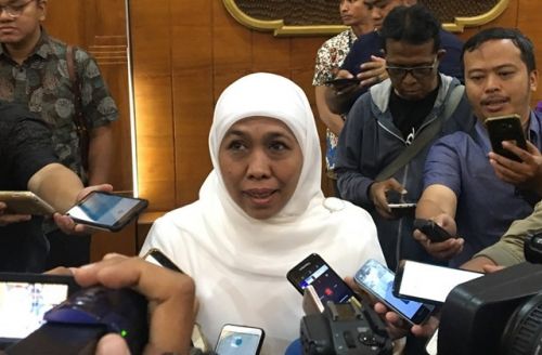 Gubernur Jawa Timur Khofifah Indar Parawansa. Foto: Medcom/Daviq Umar Al Faruq