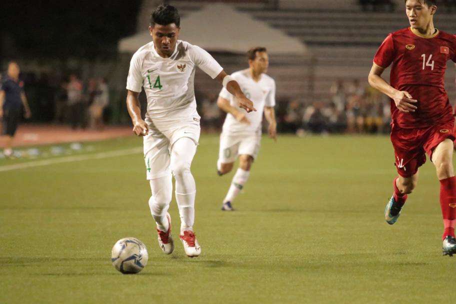 Laga Timnas Indonesia kontra Vietnam di SEA Games 2019 Filipina (Dok. PSSI)