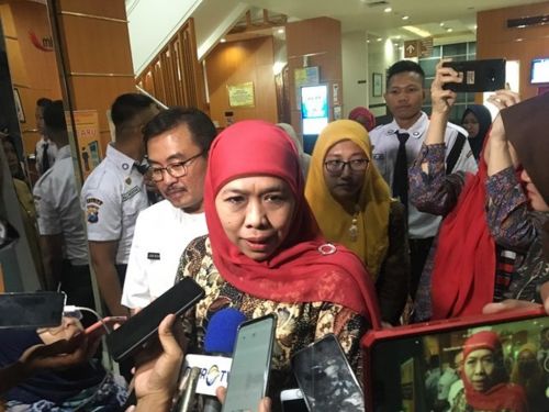 Gubernur Jawa Timur Khofifah Indar Parawansa. (Foto: Medcom.id/Amaluddin)