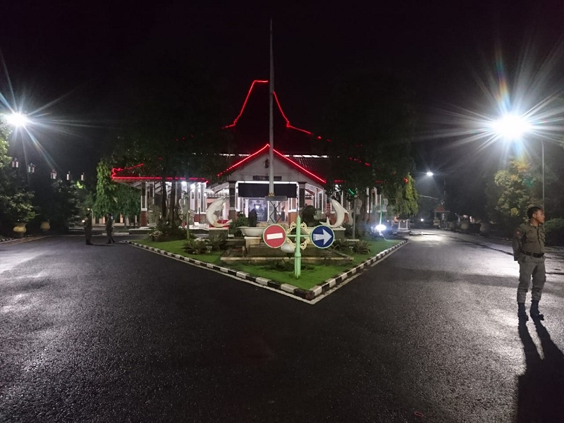 Kawasan Pendopo Pemkab Sidoarjo, Jatim. Foto: Medcom.id/S Hadi