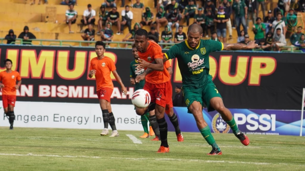 Laga Bhayangkara FC melawan Persebaya Surabaya (Dok. Media BFC)