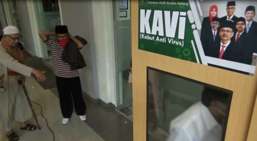 Bilik KAVi buatan UIN Malang diklaim lebih ramah dan aman bagi manusia. (foto/metrotv) 