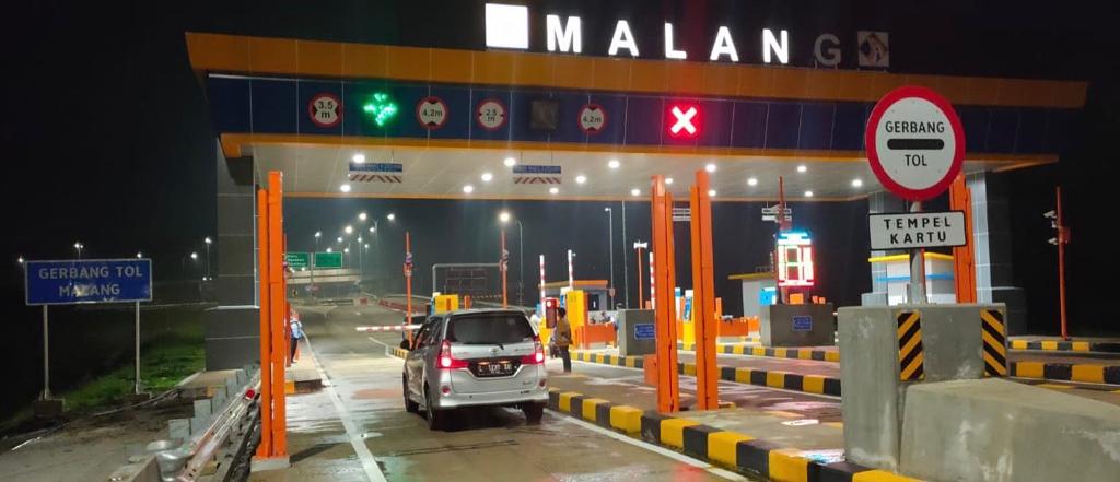 Jalan tol Pandaan – Malang Seksi 5 (Pakis-Malang) sudah resmi dibuka sejak pukul 21.00 WIB, Selasa, 7 April 2020. (foto/dok)
