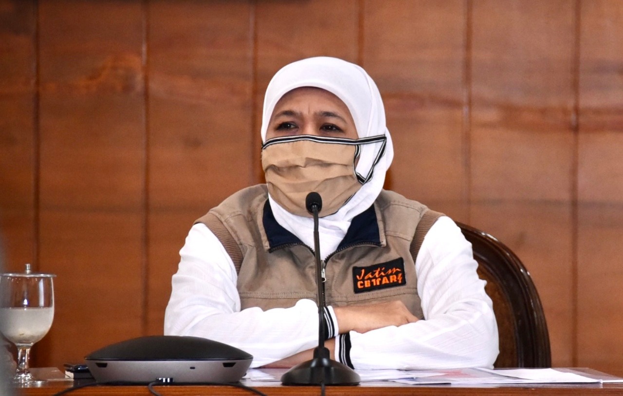 Khofifah Klarifikasi Surat Imbauan Menggelar Salat Ied Hanya untuk Masjid Al- Akbar Surabaya Saja