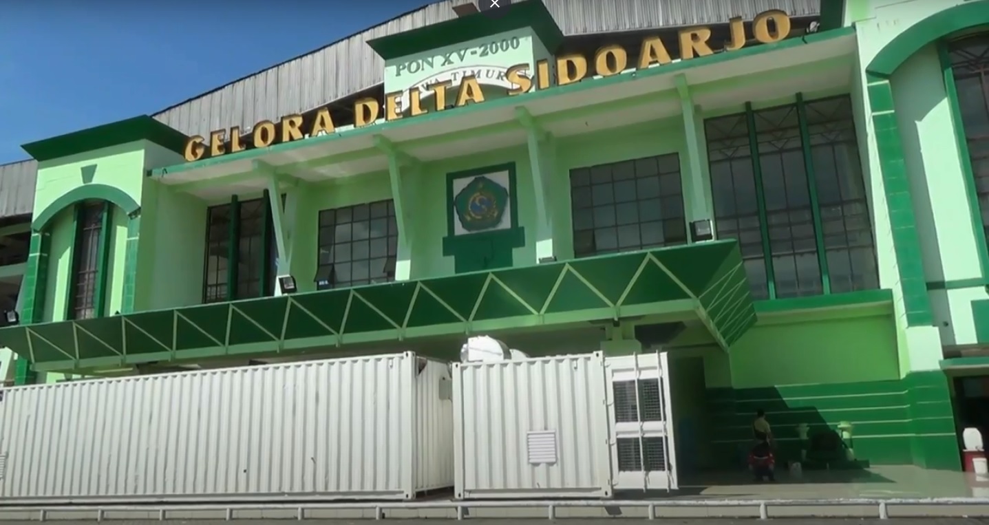 Kontainer PCR sengaja didatangkan ke Sidoarjo untuk mempercapat penanganan pemeriksaan pasien reaktif atau terduga covid-19 (foto/metrotv)