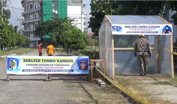 Ada Bilik Pelepas Rindu di Karantina Rusunawa IAIN Tulungagung