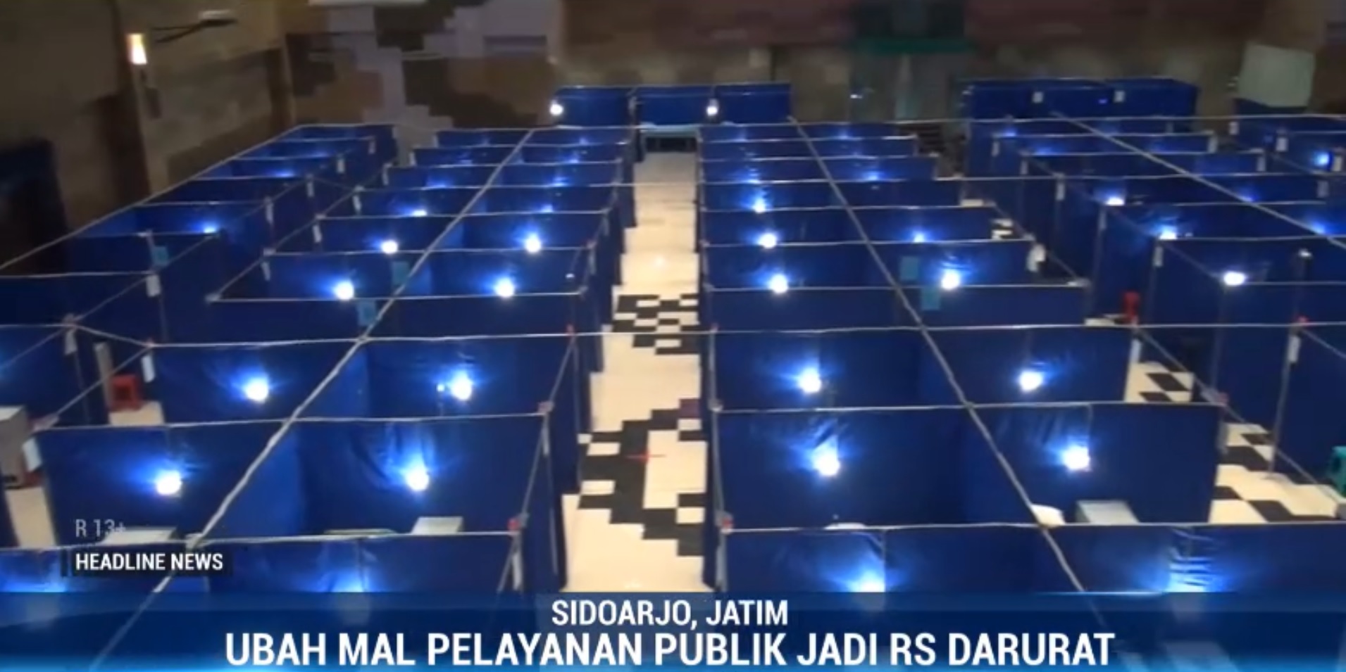 Mal Pelayanan Publik Dijadikan Tempat Isolasi Pasien Covid-19