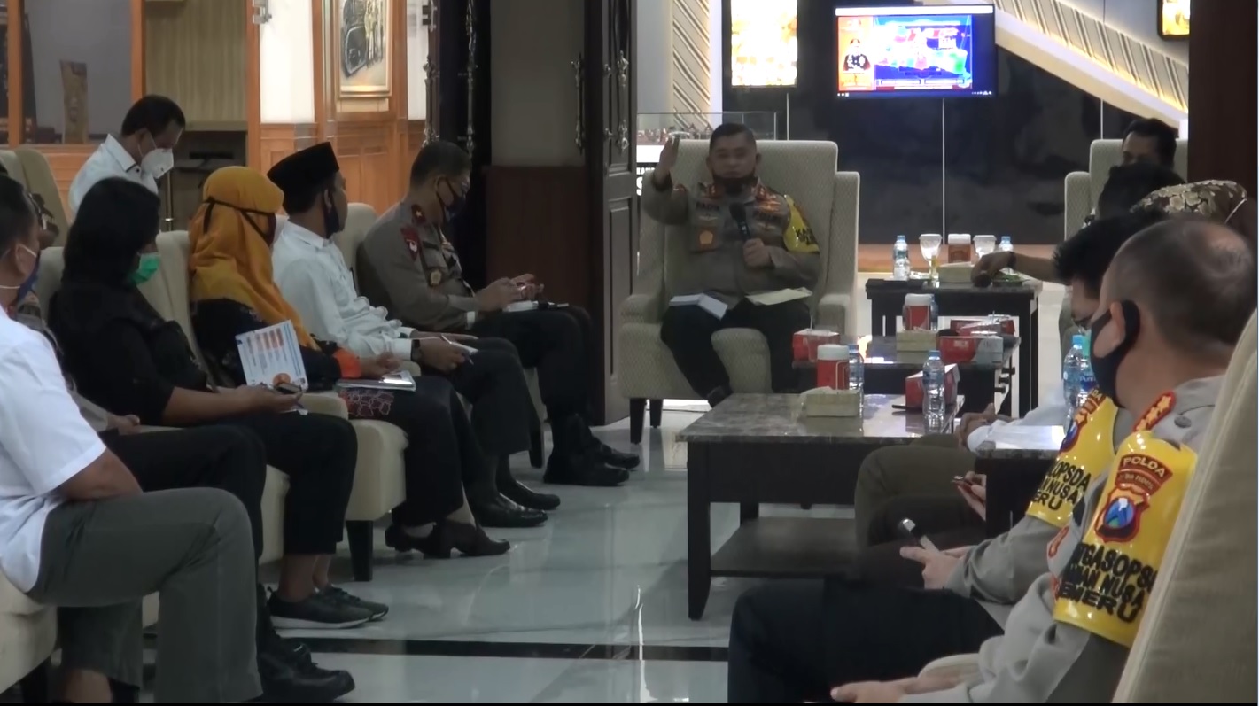 Satgas Nusantara Polda Jatim Amankan Pilkada di Masa Pandemi