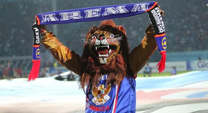 Maskot Singo Edan Arema (foto/ist)