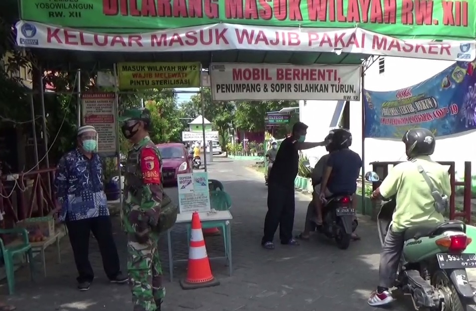 Dibujuk Warga, Pasien Positif Covid-19 di Gresik Tobat Keluyuran