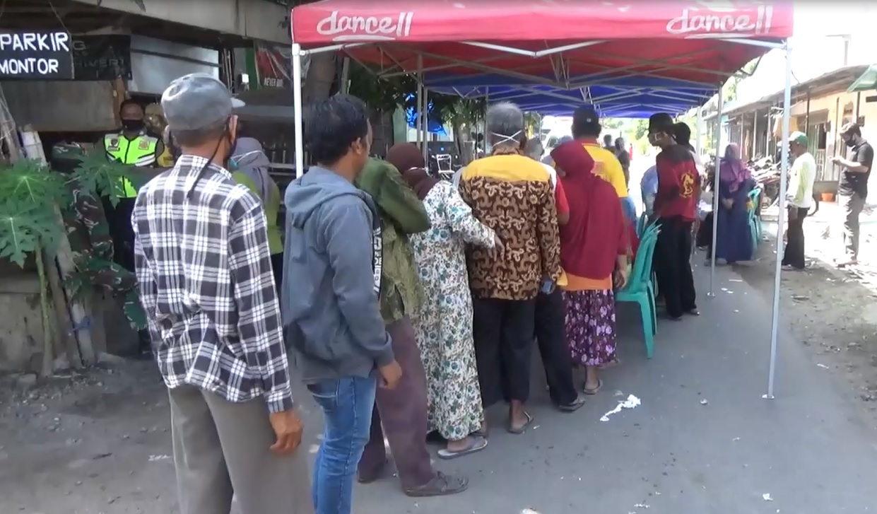 Di Nganjuk, Ratusan Pedagang Hewan Kurban Wajib Rapid Test