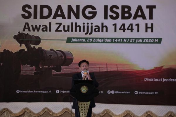 Sidang Isbat, Idul Adha Tepat pada  Jumat 31 Juli
