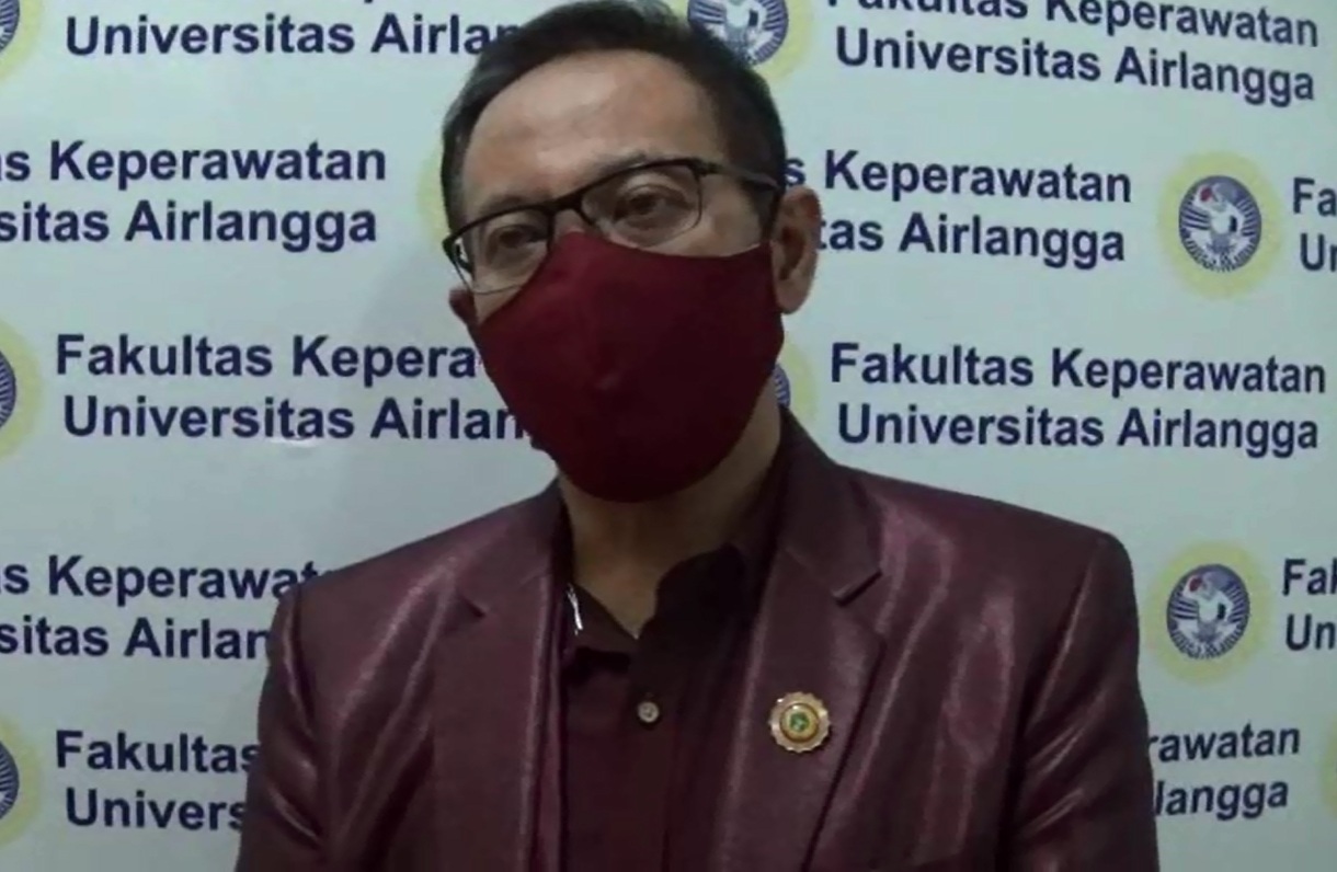 Ketua Dewan Pengurus Wilayah (DPW) Persatuan Perawat Nasional Indonesia (PPNI) di Jawa Timur prof Nursalam