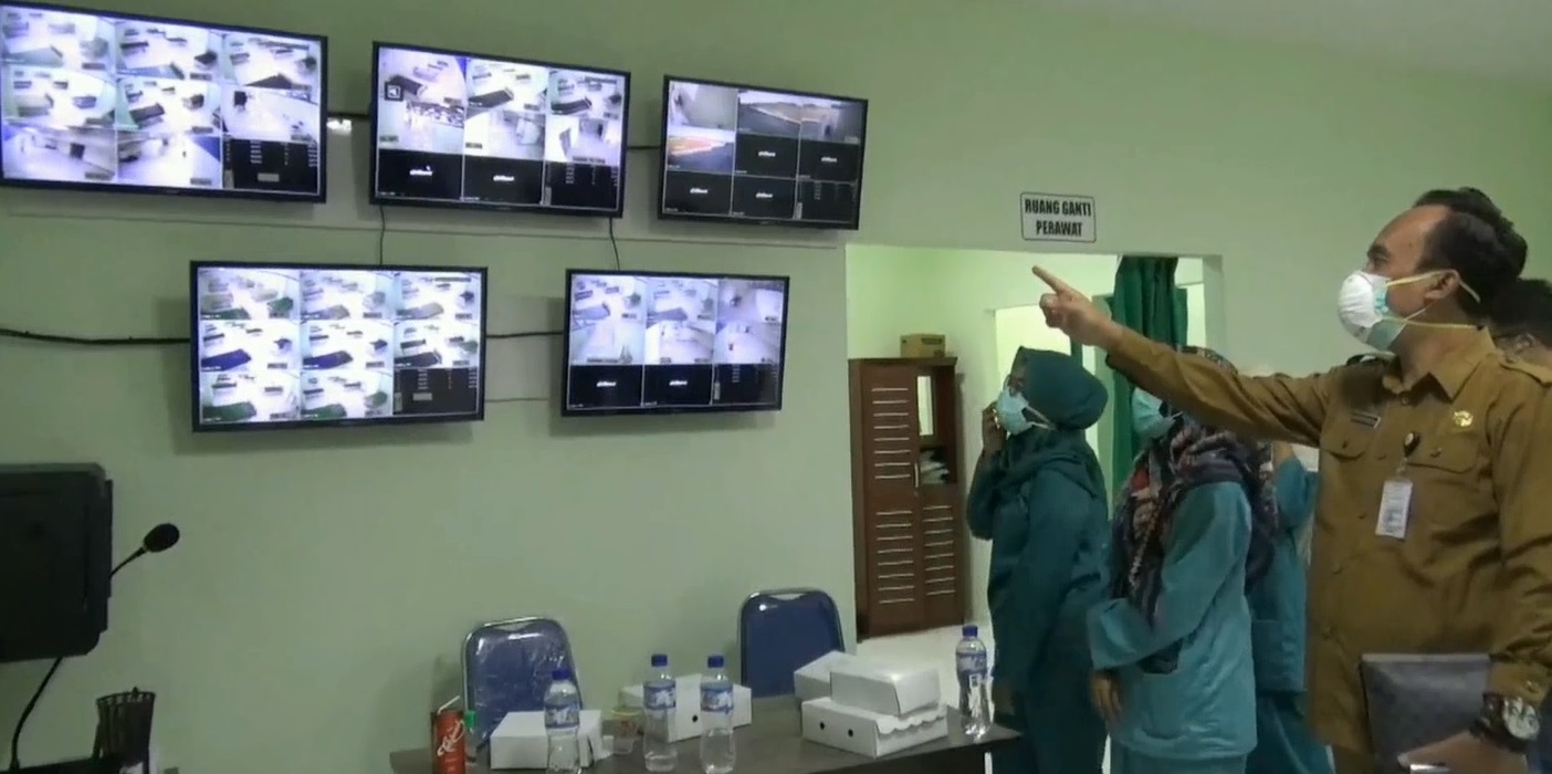 Ruang Isolasi Joko Samudro Gresik Kedatangan Sepuluh Pasien Covid-19