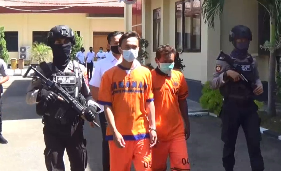 Dua Pelaku Pembobol Minimarket Milik Perwira Polisi Diringkus