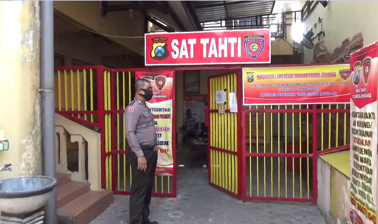 17 Tahanan Polres Jombang Reaktif Covid-19