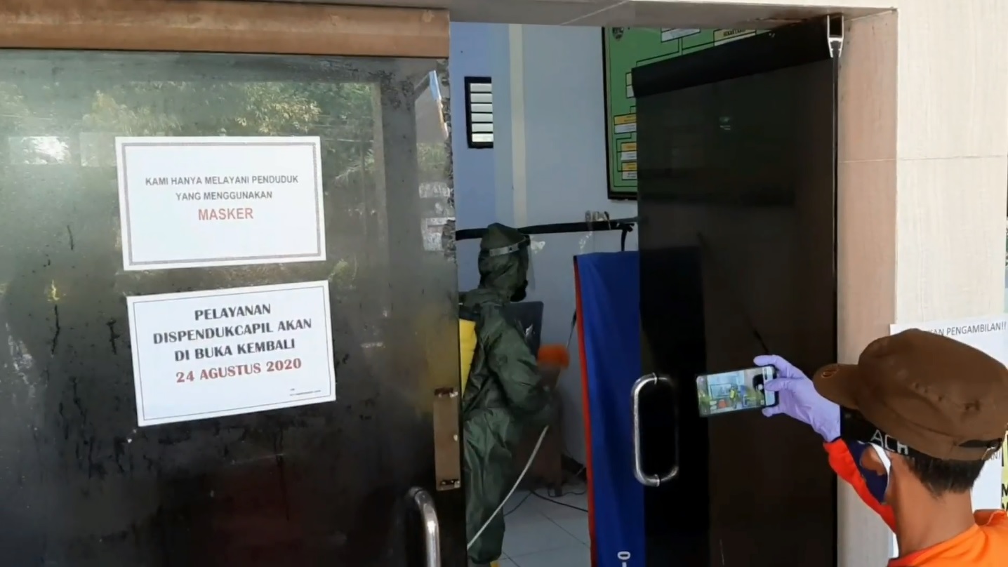 Pegawai Meninggal Terpapar Covid-19,  Kantor Dispendukcapil Kota Pasuruan Ditutup