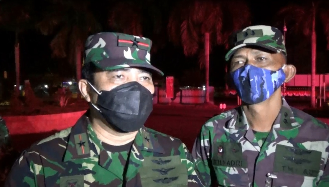 Komandan Lanud Iswahyudi, Marsekal Pertama (Marsma) TNI  Widyargo Ikoputra (metrotv)