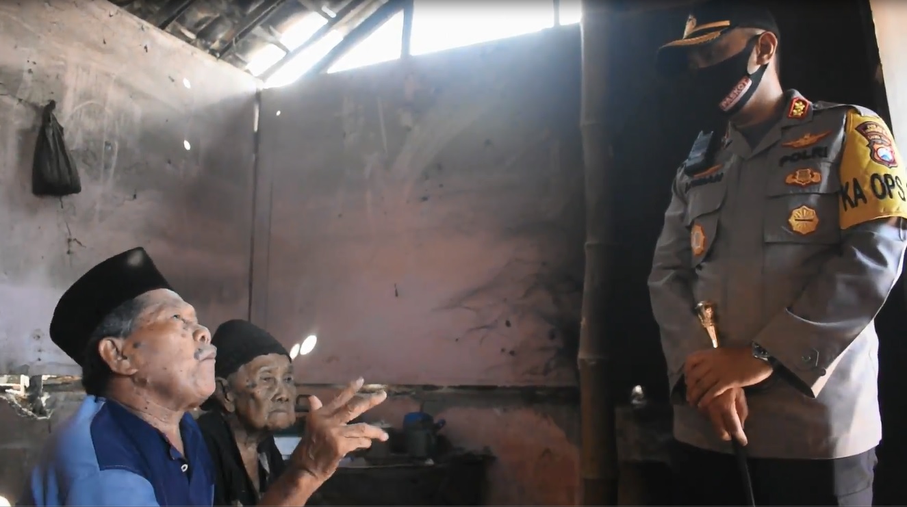 Bantu Warga, Polres Kota Pasuruan Distribusikan 10 Ton Beras