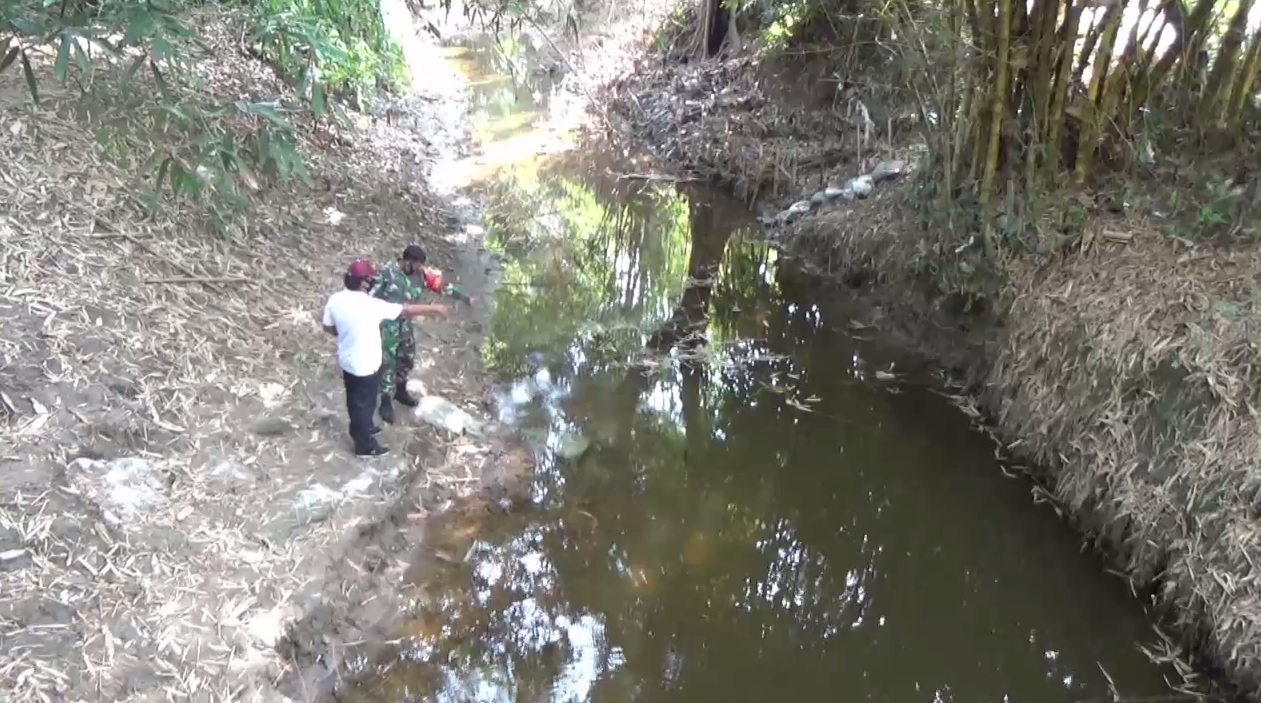 Lokasi ditemukannya jasad balita di Ngawi, Jawa Timur. (foto/metrotv)