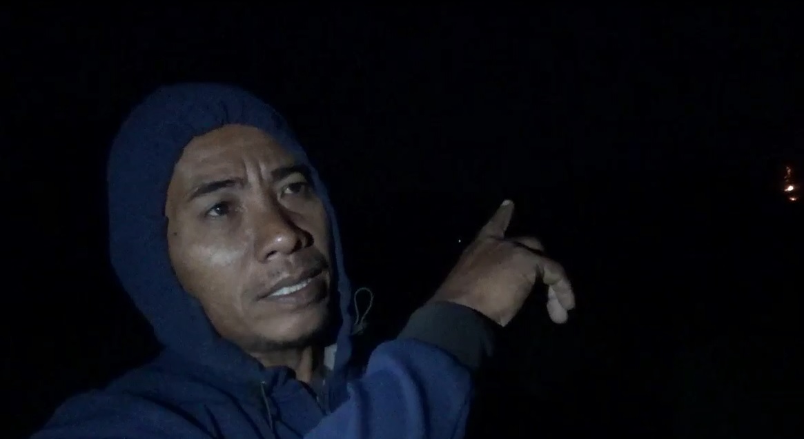 Asmad warga sekitar kawasan perbukitan Desa Balung, Kecamatan Kendit,  Situbondo. 