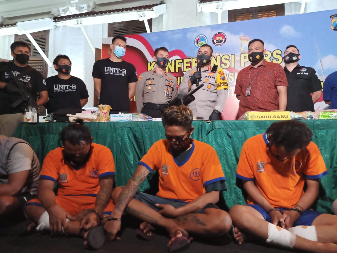 Anggota jaringan narkoba Lapas diringkus Satresnarkoba Polrestabes Surabaya 