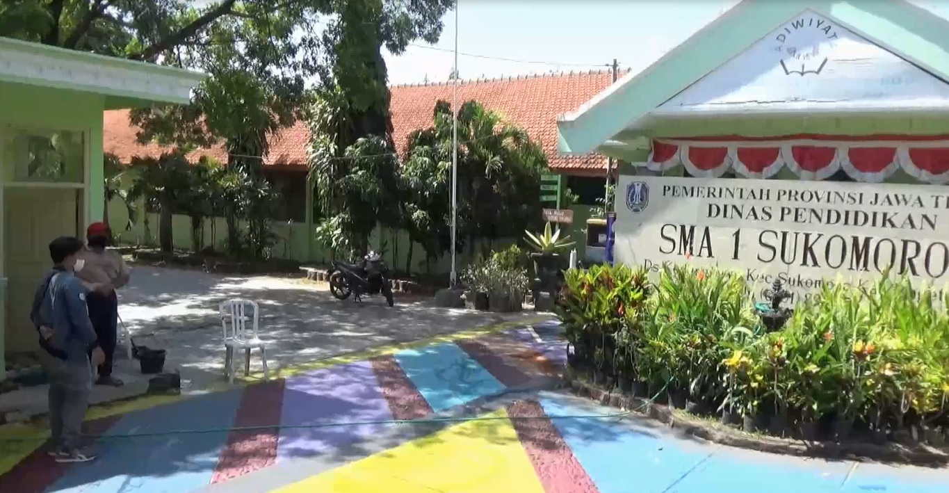 Belajar Tatap Muka di SMA Negeri 1 Sukomoro Dihentikan