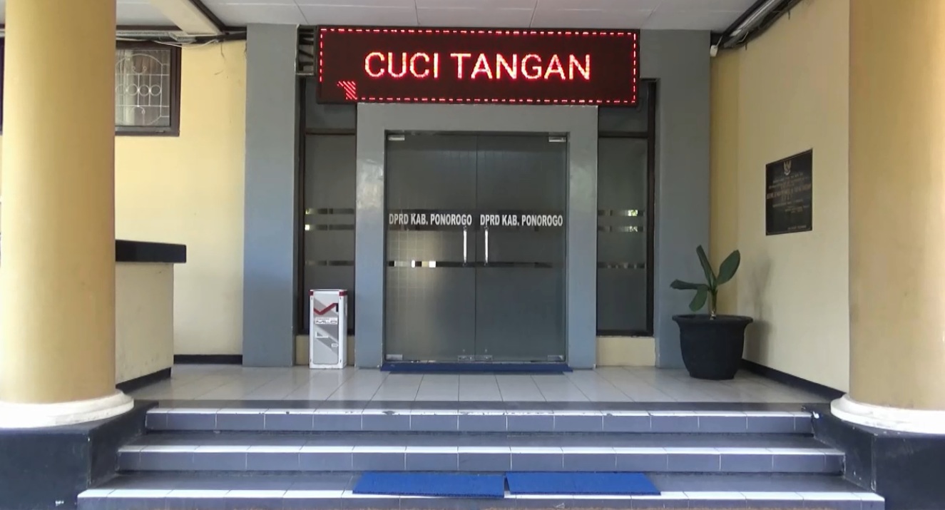 Satu Anggota Dewan Terpapar Covid 19, Kantor DPRD Ponorogo Lockdown