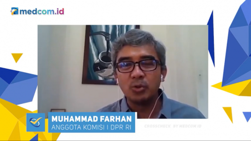Anggota Komisi I DPR, Muhammad Farhan. Medcom.id/Theofilus Ifan Sucipto