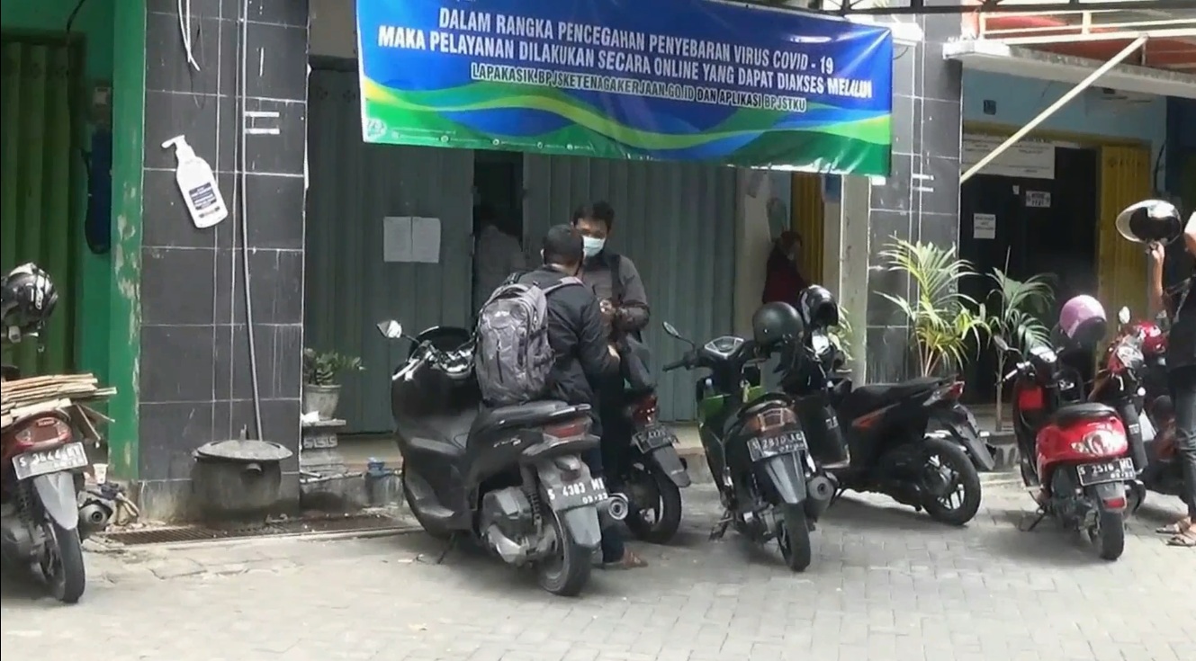 Karyawan Terpapar Korona, Kantor BP Jamsostek Lamongan Ditutup