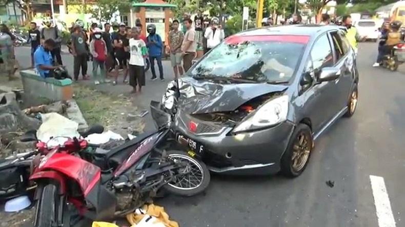 Laka Beruntun, Satu Tewas Tiga Luka Parah