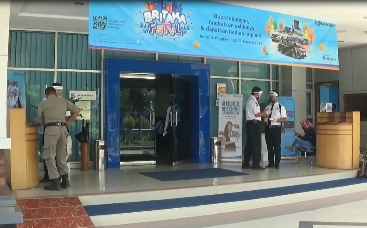 11 Pegawai BRI Lamongan Positif Covid-19, Layanan Normal!