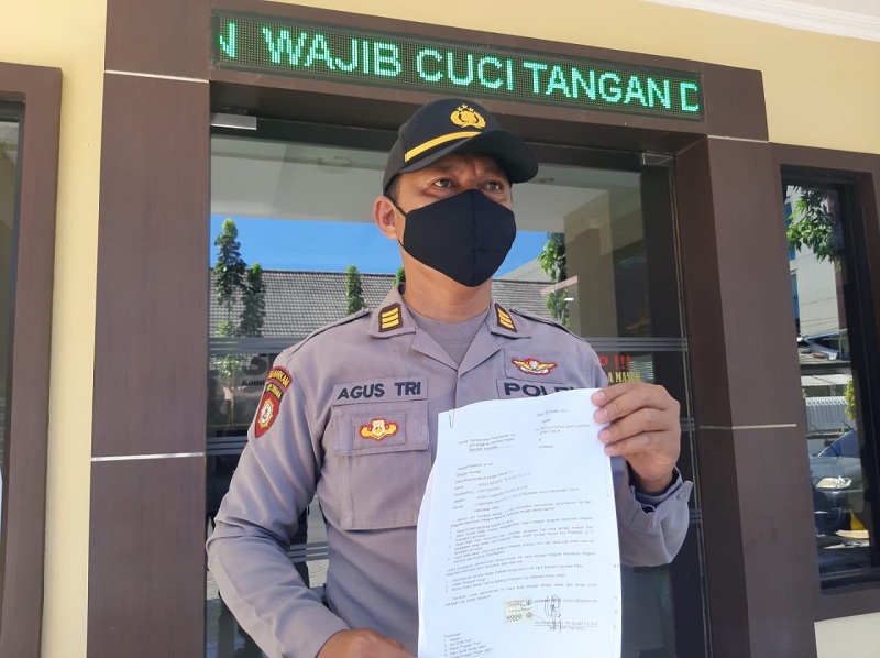 Kasat Sabhara Polres Blitar, AKP Agus Hendro Tri Susetyo