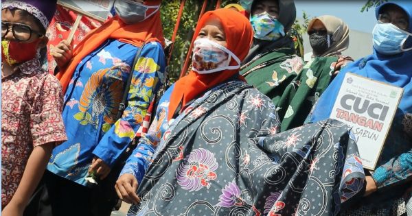 Fashion on The Street, Aksi Lengak-lengkok Perajin Batik Karangploso