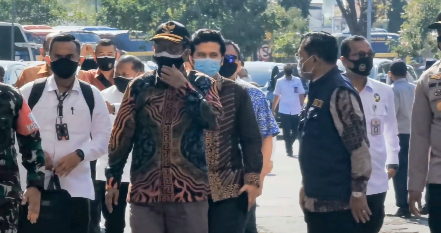 Blusukan ke Terminal,Machfud : 45 Juta Masyarakat Tak Percaya Korona