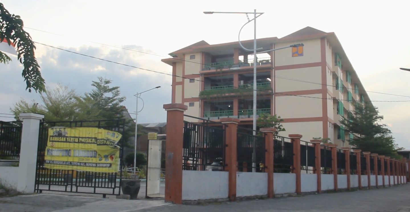 Rusun Bandar Rejo, Sememi Benowo Surabaya (Foto / Metro TV)