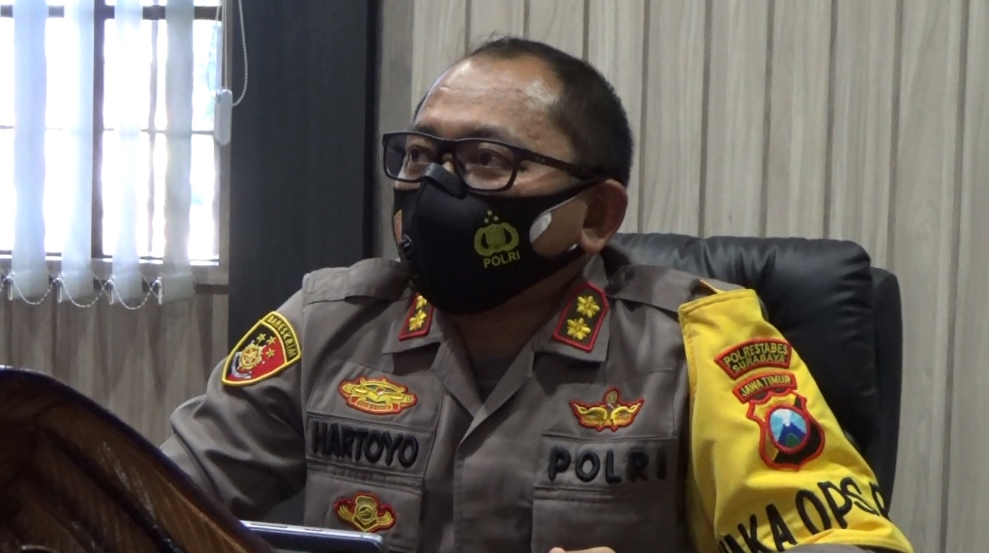 Waka Polrestabes Surabaya, AKBP Hartoyo (Foto / Metro TV)