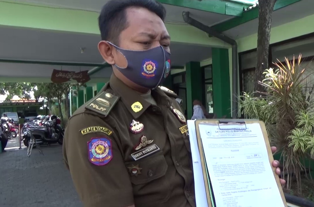 Terbukti Langgar Protokol Kesehatan, Kepala Kemenag Jombang Didenda Rp 300 Ribu