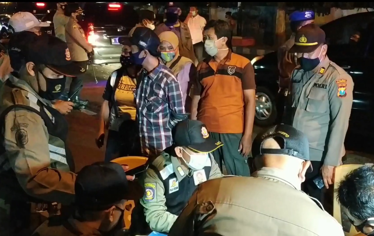 Gencar Razia, Pelanggaran Masker di Mojokerto Menurun