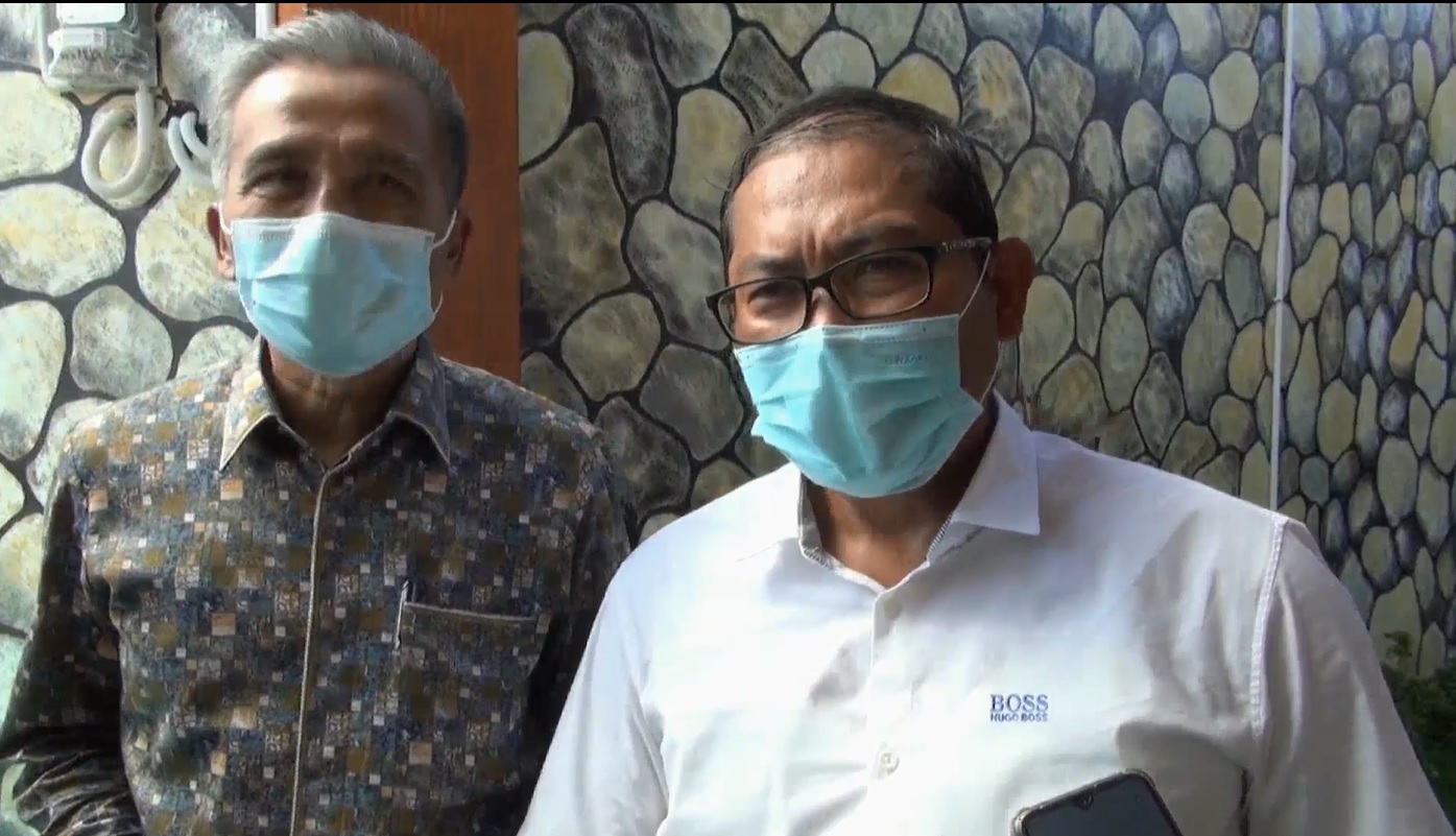  Chief Operating Officer (COO) Bhayangkara FC Kombes Sumardji (kanan)  (Foto / Metro TV)