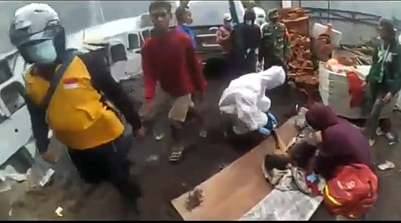 Lift Terjatuh, Enam Pekerja Kritis