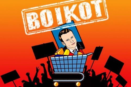 Ilustrasi boikot Prancis / Medcom.id