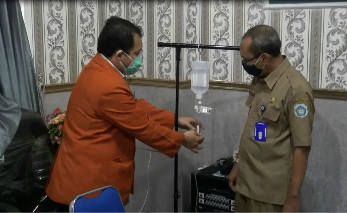 Dokter Puskesmas Lamongan Ciptakan Infus Digital, Apa Gunanya?