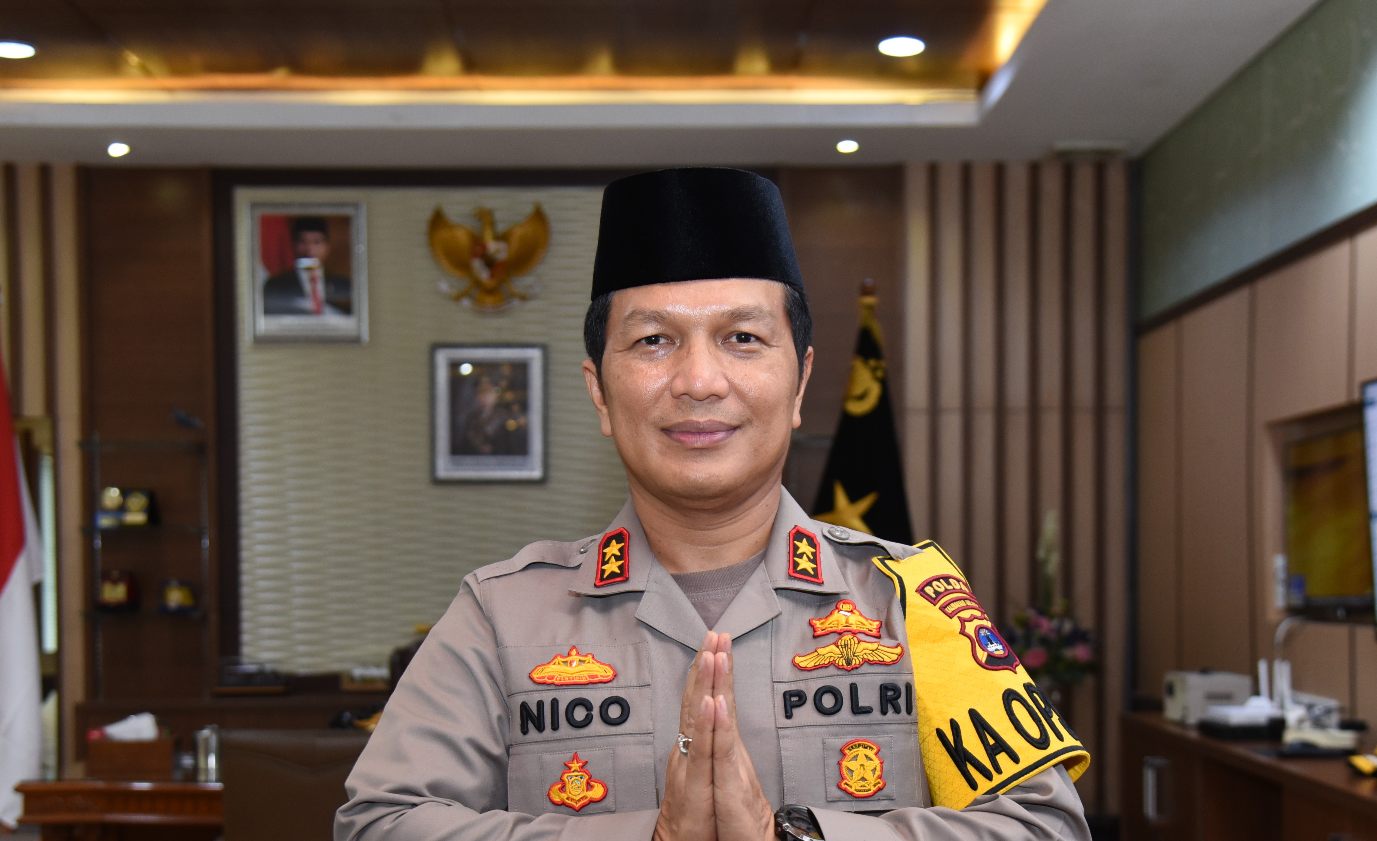 Jabat Kapolda Jatim, Irjen Nico Afinta Disambut Hangat Tokoh Lintas Agama Mojokerto