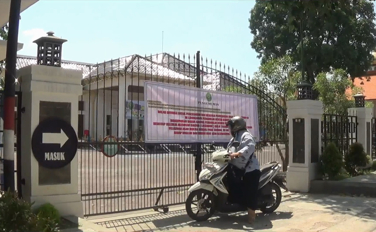 Pengadilan Negeri Kediri Di-Lockdown