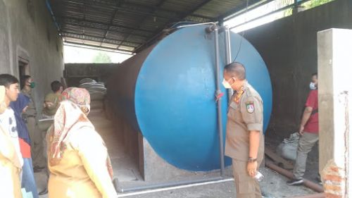 IPAL senilai miliayaran tak berfungsi membuat pemilik industri tahu di Jombang membuang limbah ke sungai (Foto / Metro TV)