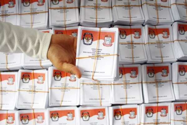 6 Ribu Kertas Suara di Pilbup Kediri Rusak