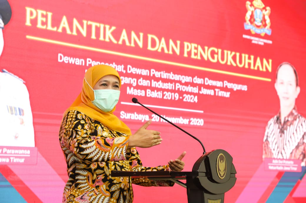 Gubernur Jawa Timur Khofifah Indar Parawansa 