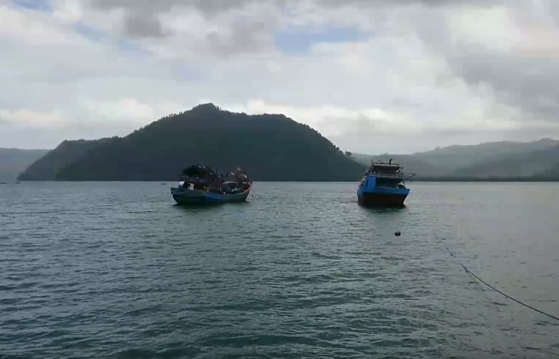 Kawasan Pantai Prigi, Kecamatan Watulimo, Trenggalek. (metrotv)