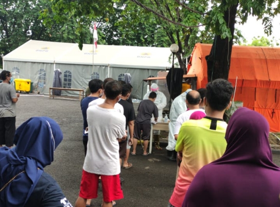 RS Lapangan Tambah Ranjang Pasien Covid-19